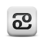 Рак sign glyph symbol