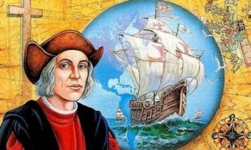 Резултат с изображение за „Христофор Колумб напуска Новия свят“"