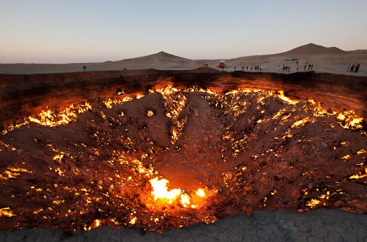 Вратата на ада, Туркменистан